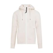 Beige Goggle Hoodie Sweatshirt C.p. Company , Beige , Heren