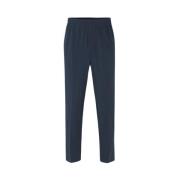 Slim Fit Broek met Elastische Tailleband Samsøe Samsøe , Blue , Heren