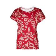 Casual T-shirt voor vrouwen Liu Jo , Red , Dames