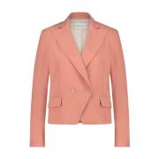 Moderne Blazer in Technisch Jersey Jane Lushka , Orange , Dames