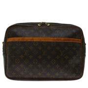 Pre-owned Canvas louis-vuitton-bags Louis Vuitton Vintage , Brown , Da...