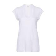 Witte IJs T-Shirt Zankou Model Isabel Marant Étoile , White , Dames