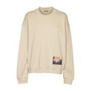 Stijlvolle Sweaters Collectie Msgm , Beige , Dames