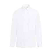 Witte Katoenen Lange Mouwen Overhemd Givenchy , White , Heren