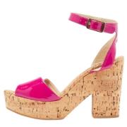 Pre-owned Fabric sandals Stella McCartney Pre-owned , Pink , Dames