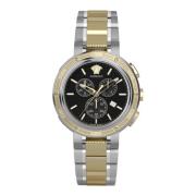 V-Extreme PRO 46Mm Chrono Horloge Versace , Gray , Heren