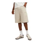 Bermuda Carpenter Shorts Mannen Jack & Jones , Beige , Heren