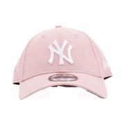 League Essential Petten New Era , Pink , Dames