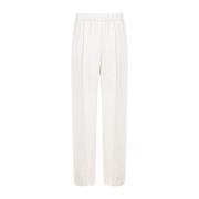 Cornsilk Viscose Broek Jil Sander , Beige , Dames