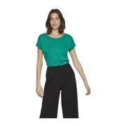 Dreamers Pure Donna T-Shirt Vila , Green , Dames