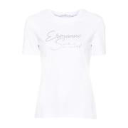 Witte T-shirts & Polo's voor Vrouwen Ermanno Scervino , White , Dames