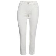 Pre-owned Denim jeans Stella McCartney Pre-owned , White , Dames