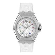 Extreme Lady Crystal Watch Philipp Plein , White , Dames