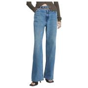 Y-Belt Loose-Fit Jeans Y/Project , Blue , Dames