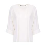 Ster Wit T-Shirt & Polo Takaturna , White , Dames