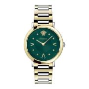 Pop Chic Lady Zonnestraal Wijzerplaat Roestvrijstalen Armbandhorloge V...