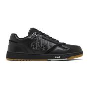 Leren sneakers met iconisch monogram Dior , Black , Heren