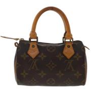 Pre-owned Canvas louis-vuitton-bags Louis Vuitton Vintage , Brown , Da...