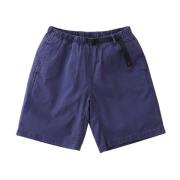 Grijs Paarse Pigmentverf Shorts Gramicci , Blue , Heren