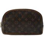 Pre-owned Canvas clutches Louis Vuitton Vintage , Brown , Dames