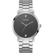 Elegante Quartz Analoge Waterdichte Horloge Guess , Gray , Heren