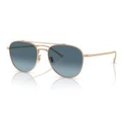 Stijlvolle 'Rivetti' Zonnebril in Goud Oliver Peoples , Yellow , Unise...