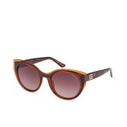 Stijlvolle zonnebril voor vrouwen Guess , Brown , Unisex