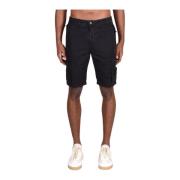 Katoenen Shorts Stone Island , Black , Heren