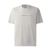 Grafisch Badge T-shirt - Metropolis Serie C.p. Company , White , Heren