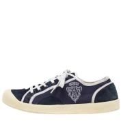Pre-owned Canvas sneakers Gucci Vintage , Blue , Heren