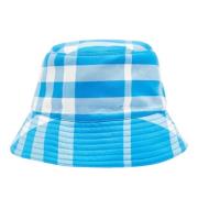 Pre-owned Cotton hats Burberry Vintage , Blue , Dames