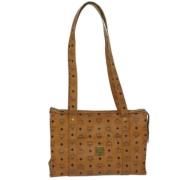 Pre-owned Canvas shoulder-bags MCM Pre-owned , Brown , Dames