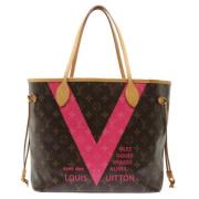 Pre-owned Canvas totes Louis Vuitton Vintage , Brown , Dames