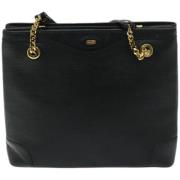 Pre-owned Leather handbags Bally Pre-owned , Black , Dames