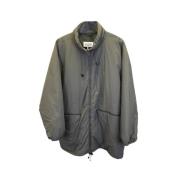 Pre-owned Nylon outerwear Maison Margiela Pre-owned , Gray , Dames