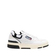 Witte Sneakers Aw23 Stijl Autry , White , Heren