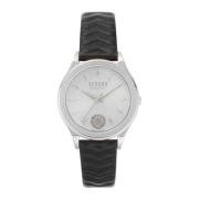 Mount Pleasant Leren Horloge Versus Versace , Gray , Dames