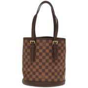 Pre-owned Canvas shoulder-bags Louis Vuitton Vintage , Brown , Dames