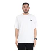 Witte Festival T-shirt voor mannen The North Face , White , Heren