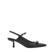 Elegante Zwarte Ophelia Jurk Salvatore Ferragamo , Black , Dames