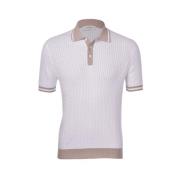 Tennis T-shirt Korte Mouw Gran Sasso , White , Heren