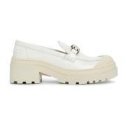 Witte Loafer Schoenen Ss22 Dior , White , Dames