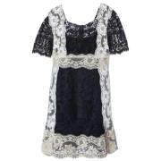 Pre-owned Lace dresses Dolce & Gabbana Pre-owned , Black , Dames