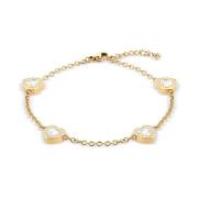 Arctic Symphony Gouden Armband Glanzend Bering , Yellow , Dames