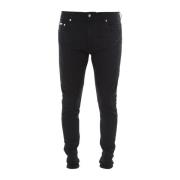 Zwarte Slim-Fit Jeans Ss23 Represent , Black , Heren