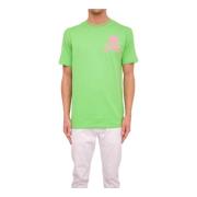 Skull&Bones Ronde Hals T-shirt Philipp Plein , Green , Heren