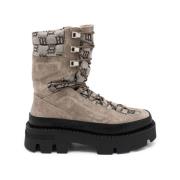 Ibiza Boot Monogram Taupe Misbhv , Beige , Heren