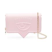 Roze Bucket Bag Backpack Chiara Ferragni Collection , Pink , Dames