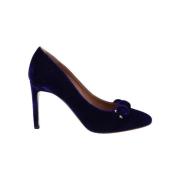Pre-owned Velvet heels Alaïa Pre-owned , Blue , Dames