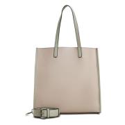 Stijlvolle Beige Tote Tas Cesare Gaspari , Beige , Dames